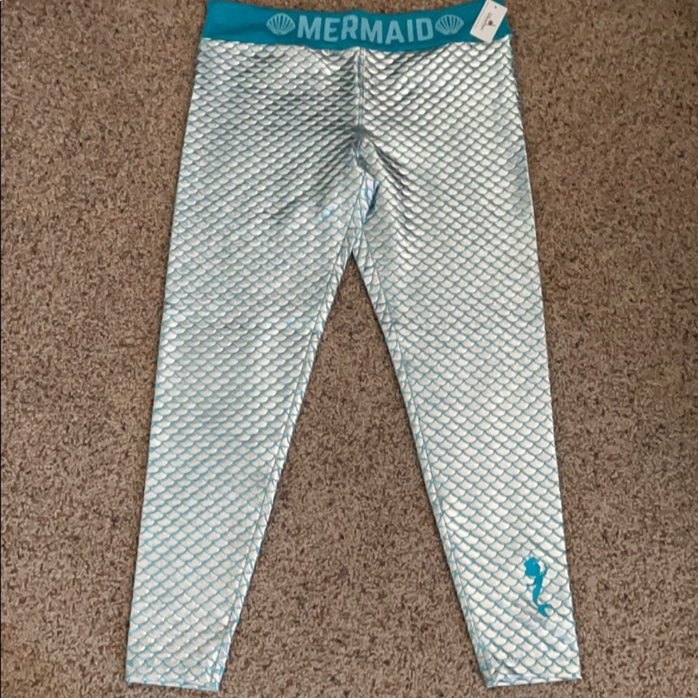 Disney Parks Mermaid Leggings- Large